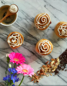 AYM fermented cinnamon rolls 