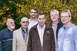 Der neue Vorstand der Natur- und Umwelthilfe Goslar e. V. - von Rechts: Gerhard Haase, Hubert Spaniol, Volker Schadach, Rüdiger Domnick, Udo Behr und Rolf Körner