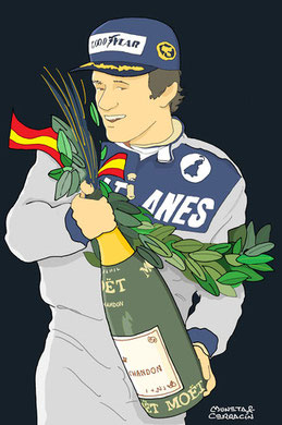Patrick Depailler by Muneta & Cerracín