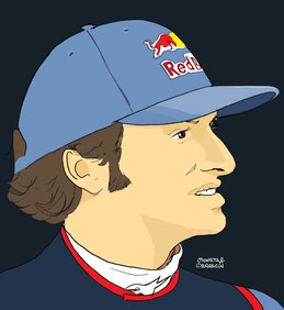 Carlos Sainz by Muneta & Cerracín