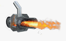 Rotierender Pelletbrenner Blaze Harmony 5-20 kW