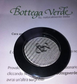 BOTTEGA VERDE OMBRETTO SILK POLVERE PERLE ACQUA DOLCE ARGENTO
