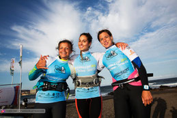 Tag der Girls auf Teneriffa: Justyna, Alice und Steffi.