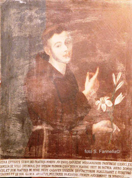 Frate Giuseppe Volo in un dipinto ottocentesco (foto S. Farinella©)