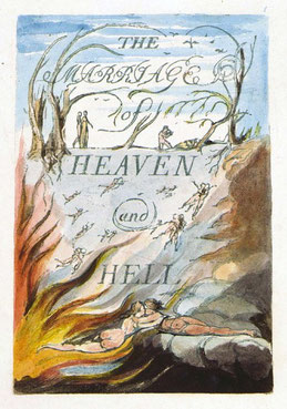 Blake, Frontispiece 'The Marriage of Heaven & Hell'