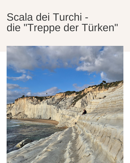 Scala dei Turchi, die Treppe der Türken
