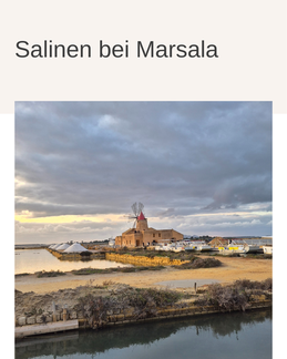 Salinen bei Marsala