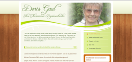 Website von Doris Gaul