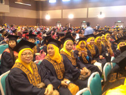Pn. Norhafriza dan rakan Perantis Pranita & SLDNK 2011 - 2014 sempena Konvo SLDN Ke 3 di ADTEC Taiping pd. 16 Dec 2014