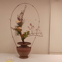 華展出展時のお花