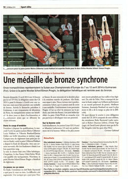 Gym Live, le magazine de la gymnastique: avril, mai 2014