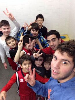 "Selfie" dels nostres preminis masculins, amb dues victòries a la nova categoria. Felicitats nois!