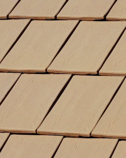 Teja Plana Madera Ocre
