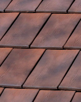 Teja Plana Madera Flameado Negro