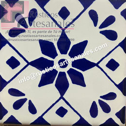 <img src="img/azulejo-Mexicano-talavera dercorado Beatriz color azul cobalto y blanco puro.jpg" alt="Azulejo tipo Talavera Decorado Beatriz color azul cobalto y blanco purohecho a mano en color para Acabados Mexicanos">
