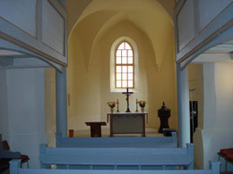 Blick in den Altarraum, 2019