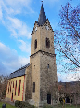 Blick auf die Kunitzer Kirche von Südosten