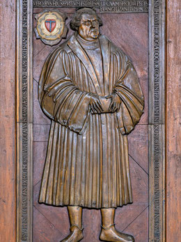 Original-Grabplatte von Martin Luther