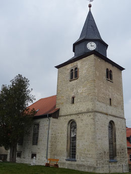Blick auf die Kirche Christi-Himmelfahrt Zimmritz