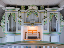 Orgel nach Entwurf von Johann Georg Molau