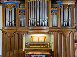 Orgel von Adolph Poppe, 1855