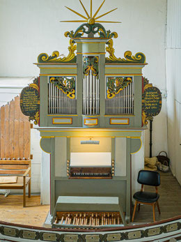 Restaurierte Gerhard-Orgel von 1764