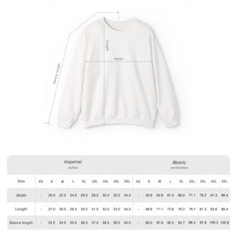 Größentabelle für Feuerwehrsweatshirt Hydraulikkünstler sandfarben, Unisexgrößen