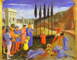 Fra Angelico - Décapitation - Florence (San Marco)