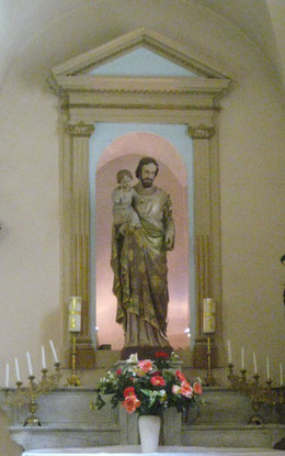 Pila Canale - Eglise St Pancrace - Autel St Joseph