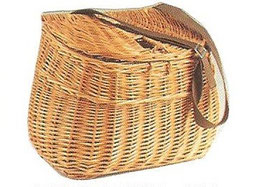 Barabesty Panier En Osier Pour Pêche à La Truite, Perche, Cage Pour Pêche à La Truite, Panier De Pêche Classique En Saule