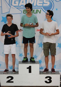 Classic Junior Men's podium. Credit : Gianpaolo PJ Pallazzi