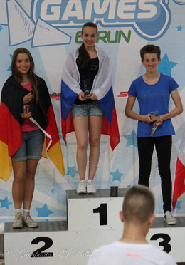 Classic Junior Women's podium. Credit : Gianpaolo PJ Pallazzi