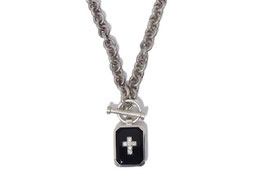ジャスティンデイビス SNJ115 ONYX SQUARE CHAIN
