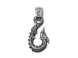 BWL PN863GR GRAFFITI LARGE FISH HOOK PENDANT