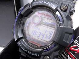 良品 G-SHOCK FROGMAN GWF-1000BP-1JF メンインダークパープル フロッグマン 電波ソーラー 黒紫