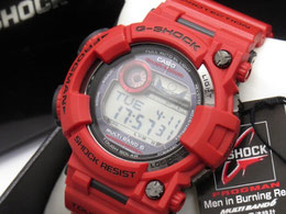 未使用 G-SHOCK FROGMAN GWF-1000RD-4JF バーニングレッド 赤蛙 フロッグマン 電波ソーラー 美品