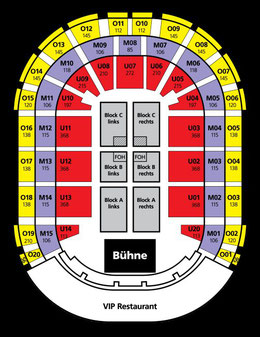 Hallenplan ZAG arena Hannover