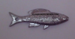 plombs de peche : PLOMB FORME POISSON