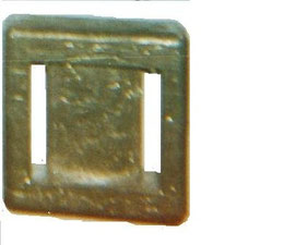 plombs carré pour ceinture de plongée