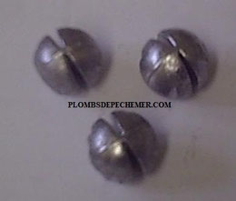 plombs de pêche : chevrotine pratique
