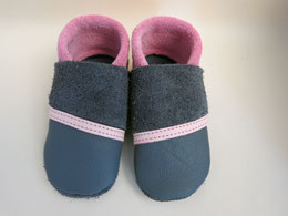 unifarben, schlicht Lederschuhe, Krabbelschuhe nach Maß, Babyschuhe, Lauflernschuhe, Puschen
