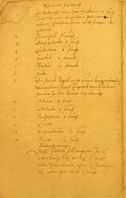 Urkonzept der Scherer-Orgel, 1572, S. 1