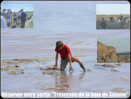 Sables mouvants, traversée de la baie de somme©Découvrons la baie de somme