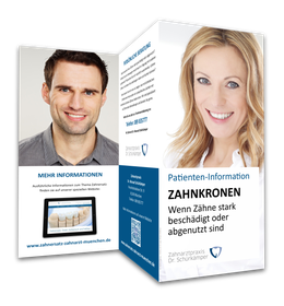 Vorschaubild Flyer Zahnkronen