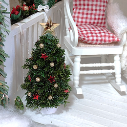 Miniatur-Weihnachtsbaum 1:12 basteln