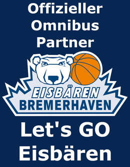 Offizieller Omnibus Partner der Eisbären Bremerhaven
