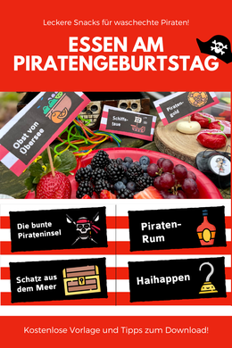 Snacks Piraten-Kindergeburtstag