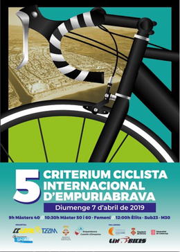 Radrennen - 7.4.2019 von 9:30 bis 13:30 Uhr, Passeig Maritim in Empuriabrava