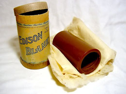 Cylindre de cire pour graphophone - Image Wikipedia