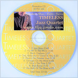 TIMELESS Jazz Quartet "jazz for dinner" CD-TLJQ2008
